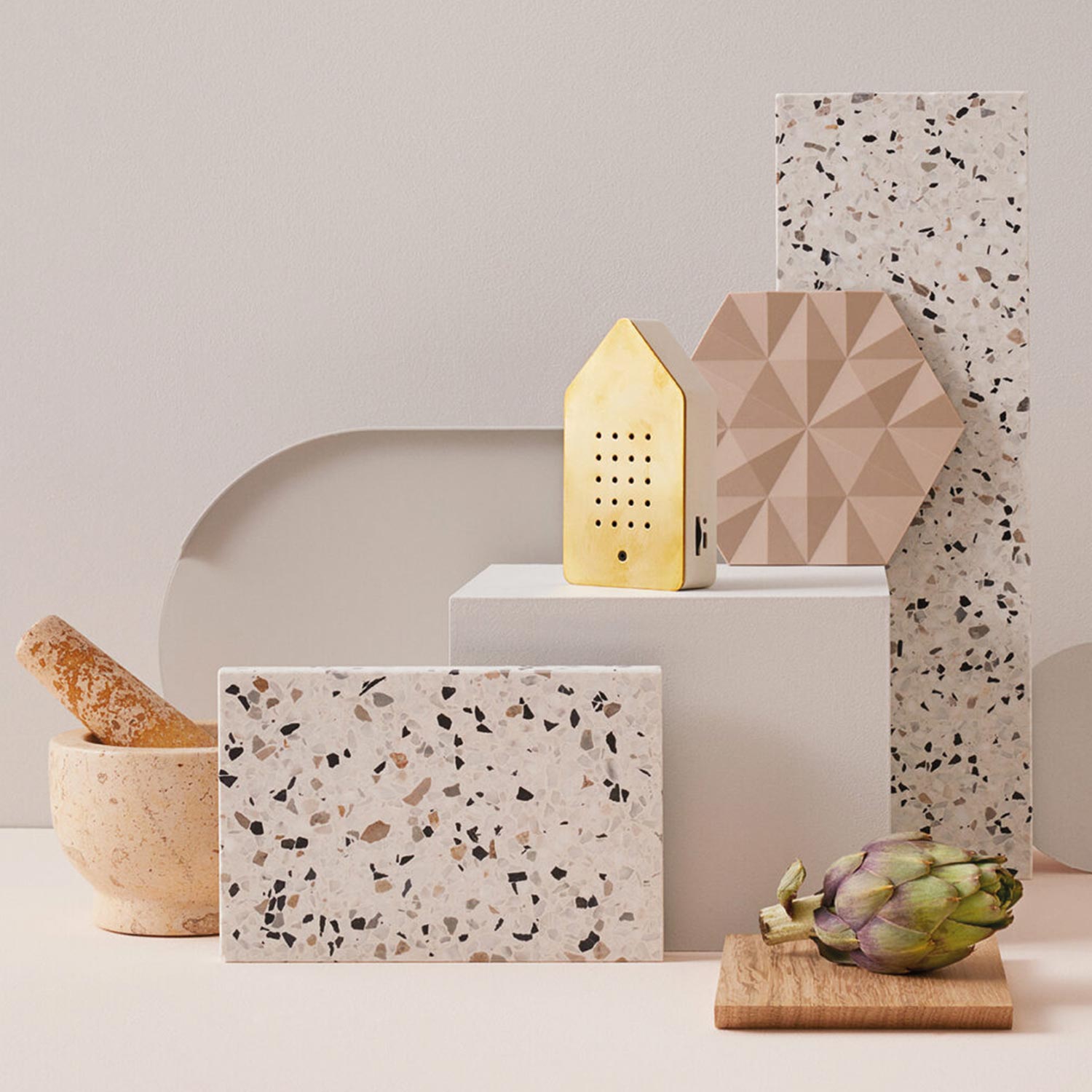 relaxound birdybox golden brass 78763