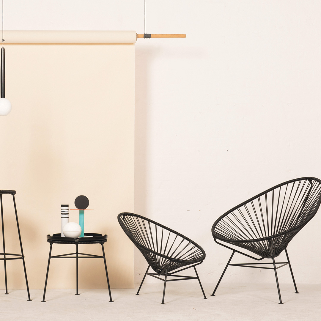 ok design acapulcostuhl black 69578