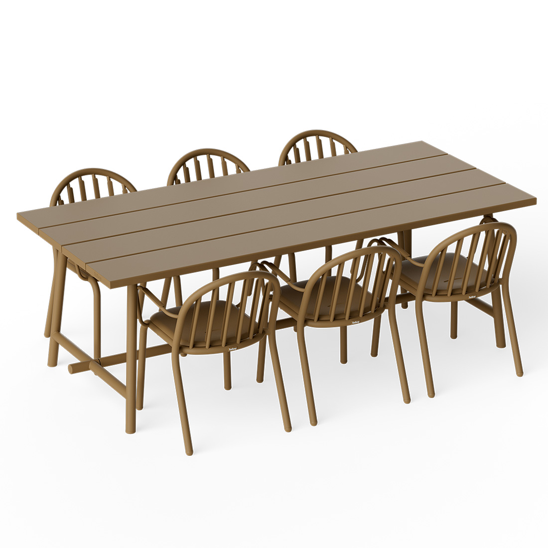 Fatboy - Fred's Outdoor Tisch hellgrau