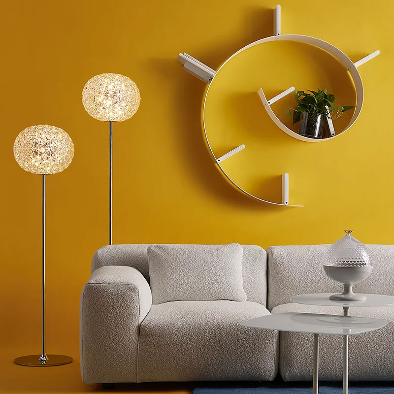 kartell planet stehlampe klar 102659