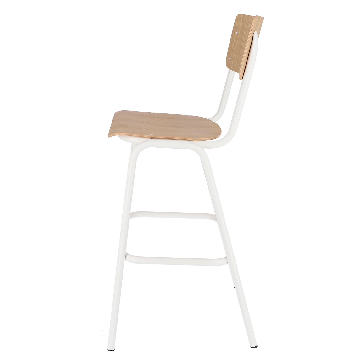 jan kurtz zero barhocker weiss seitlich 91797