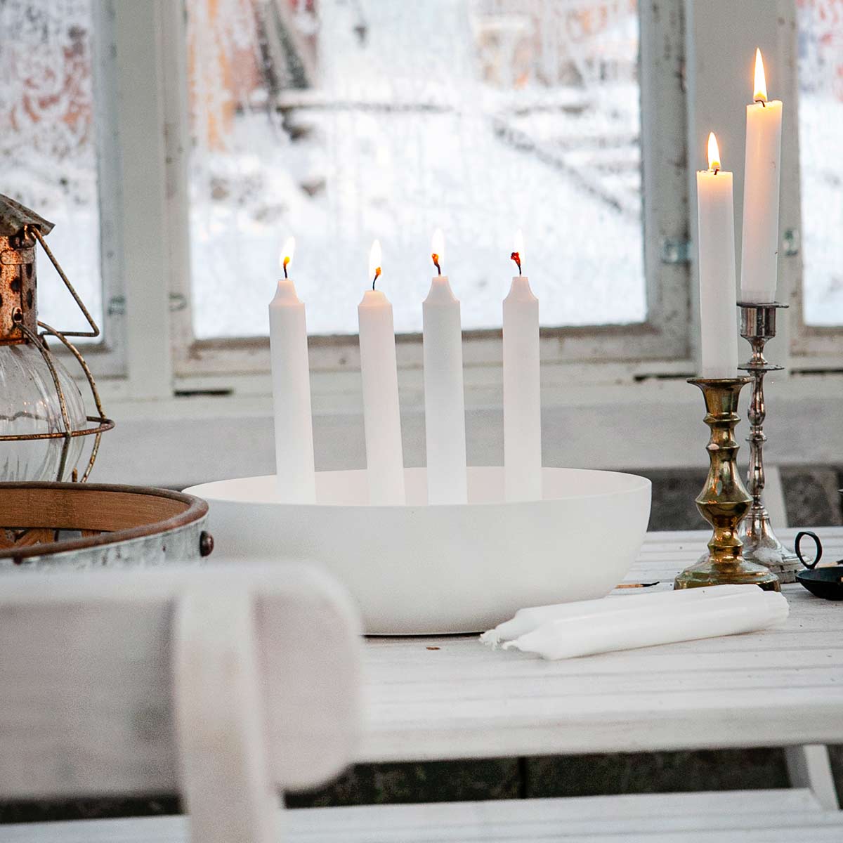 granholmen xxl weiss mit kerzen storefactory 85388