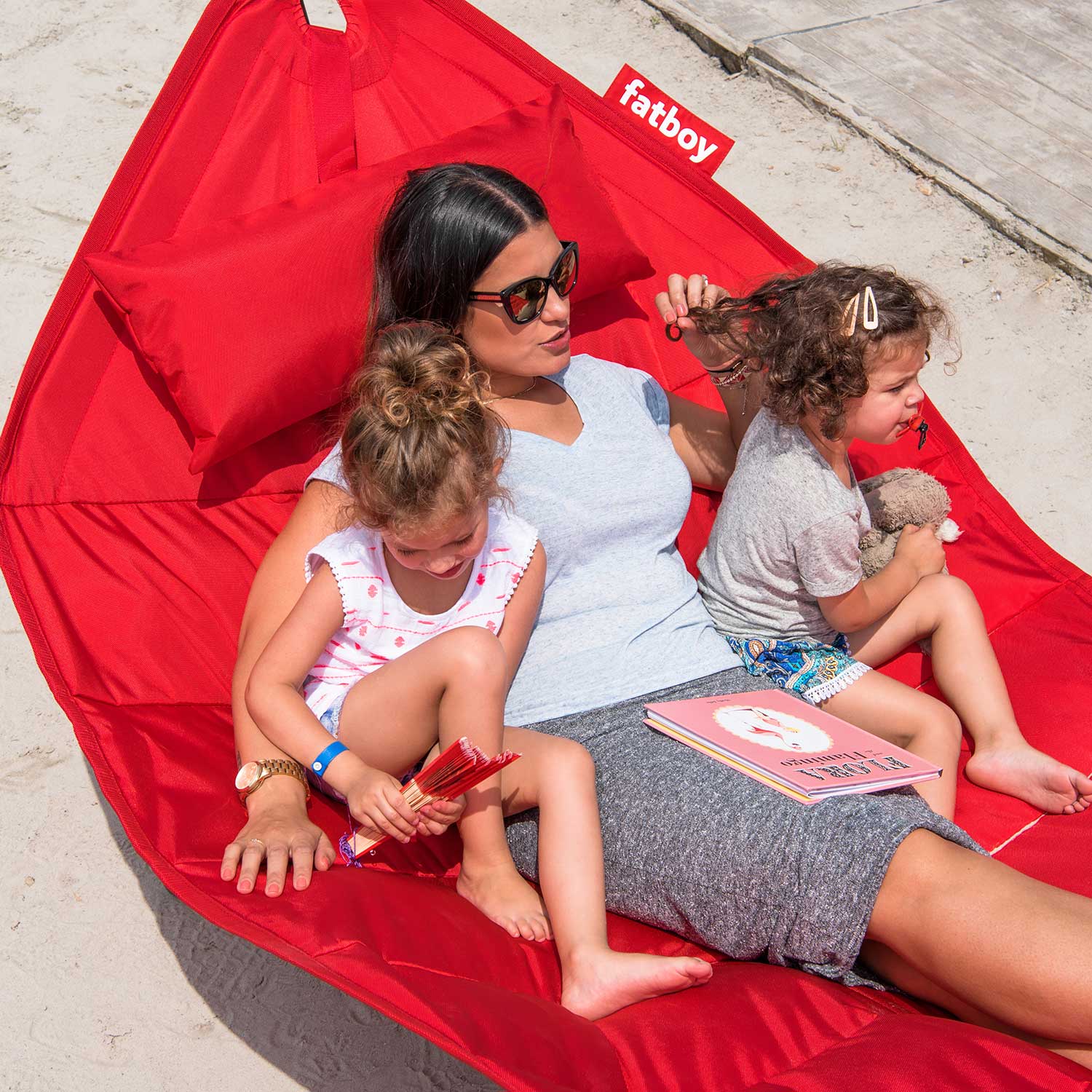 haengematte  rot family fatboy 58862