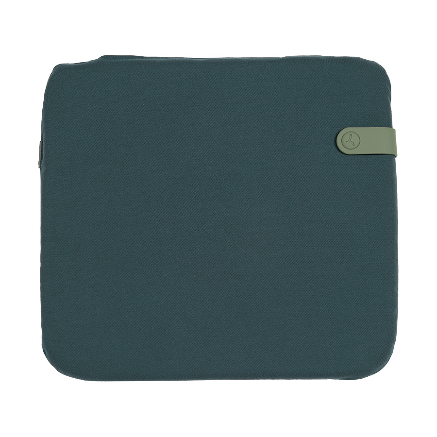 fermob sitzkissen color mix 41x38 nachtblau 77783