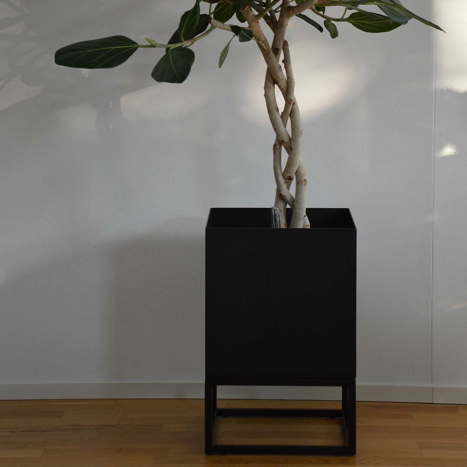 Jan Kurtz - PODZ Pflanzkübel 20x20x65 cm zinkgelb