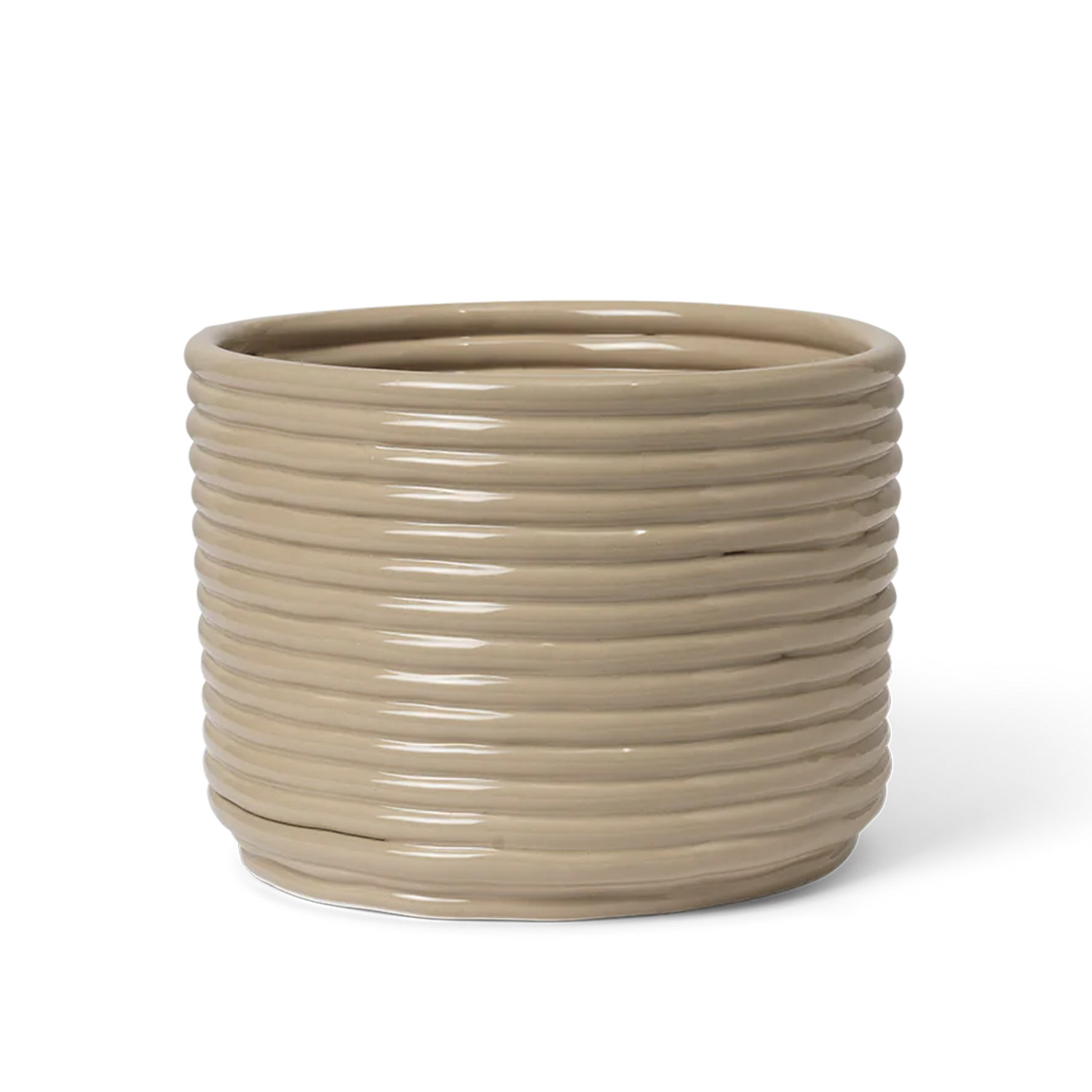 ferm LIVING Corduroy Pot bertopf cashmere 1104269928 104361