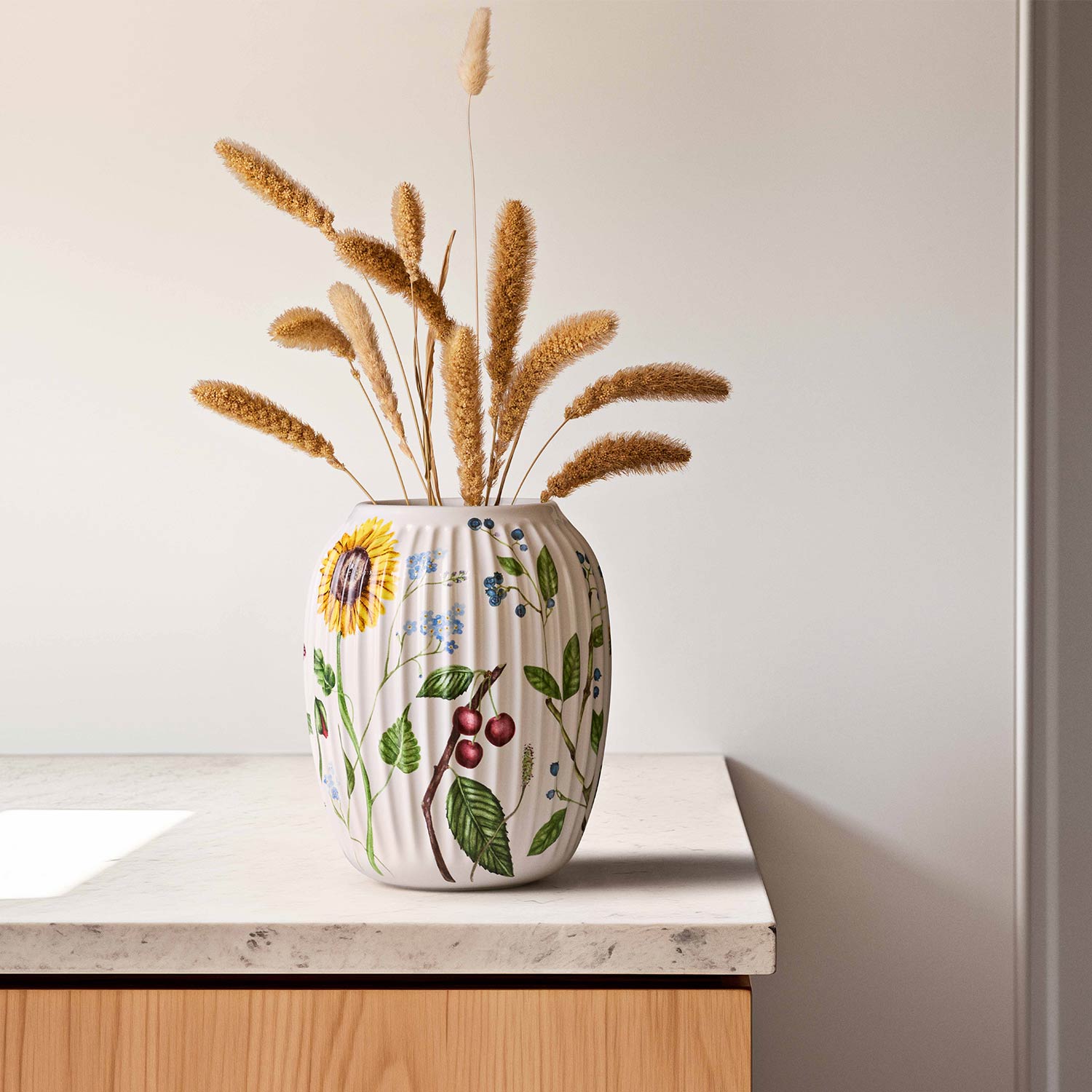 Kähler - Hammershoi Summer Vase H21 cm wild flowers