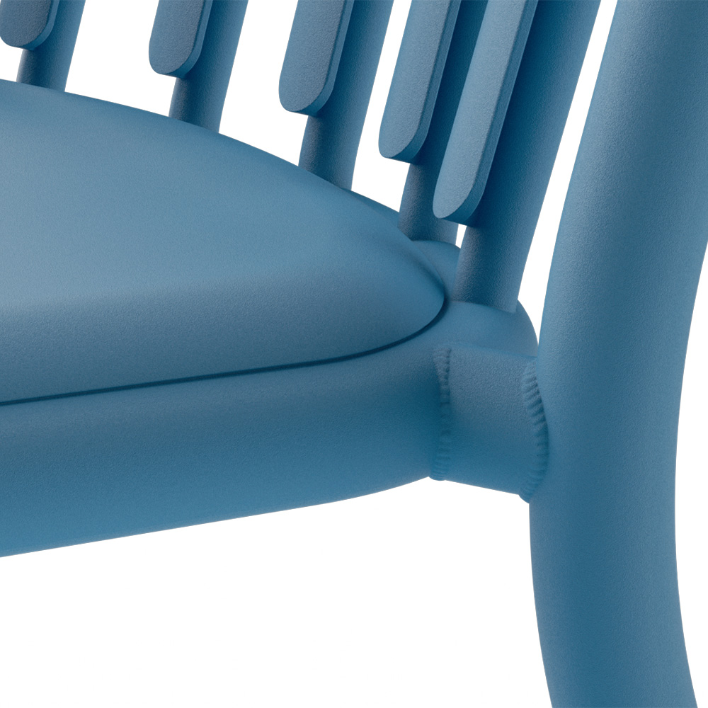 Fatboy - Fred's Outdoor Armlehnstuhl wave blue