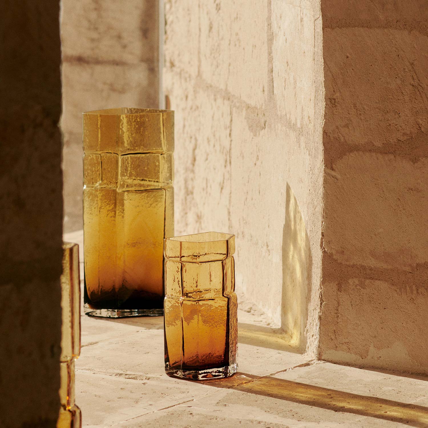 Ferm Living - Muro Vase S recycled green