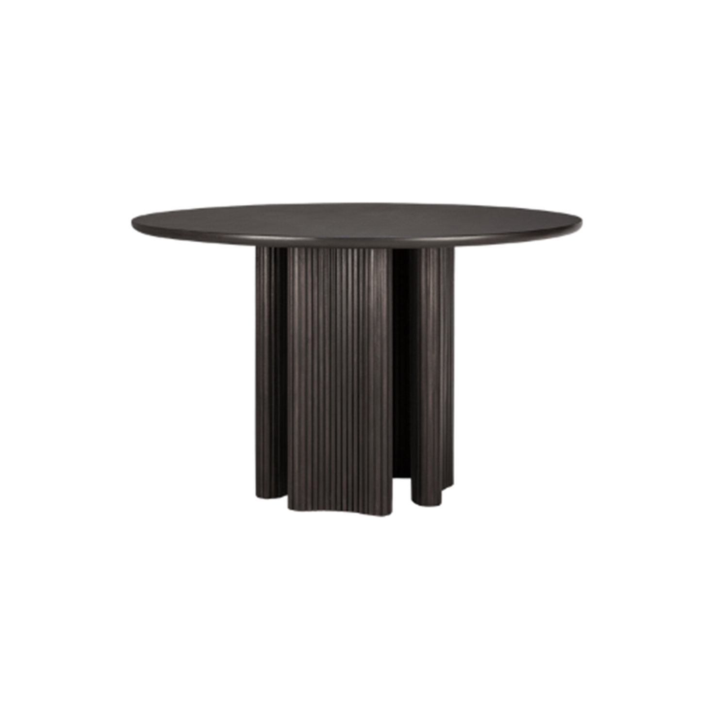 Ethnicraft - Roller Max Tisch rund mahagoni