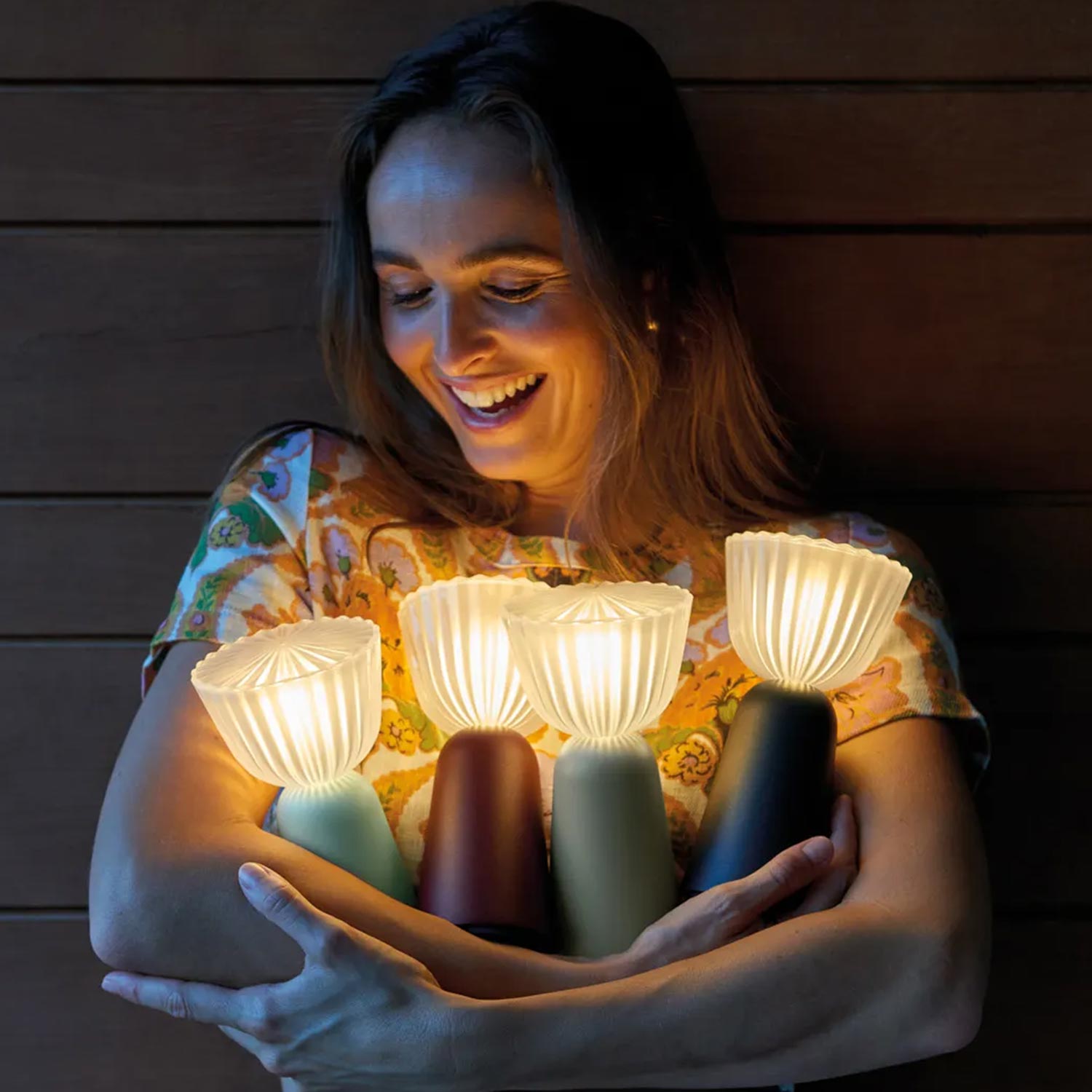 Fermob - Swiing Lampe Schwarzkirsche