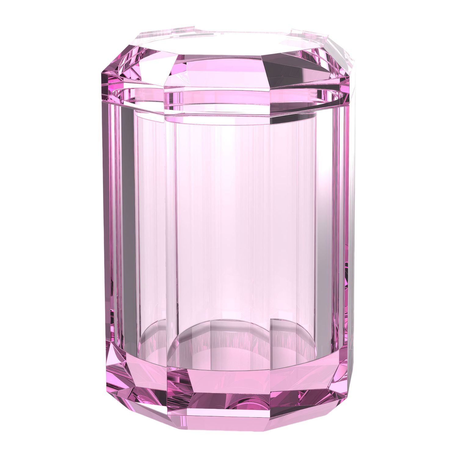 Decor Walther - KR BMD Kristall Behälter pink