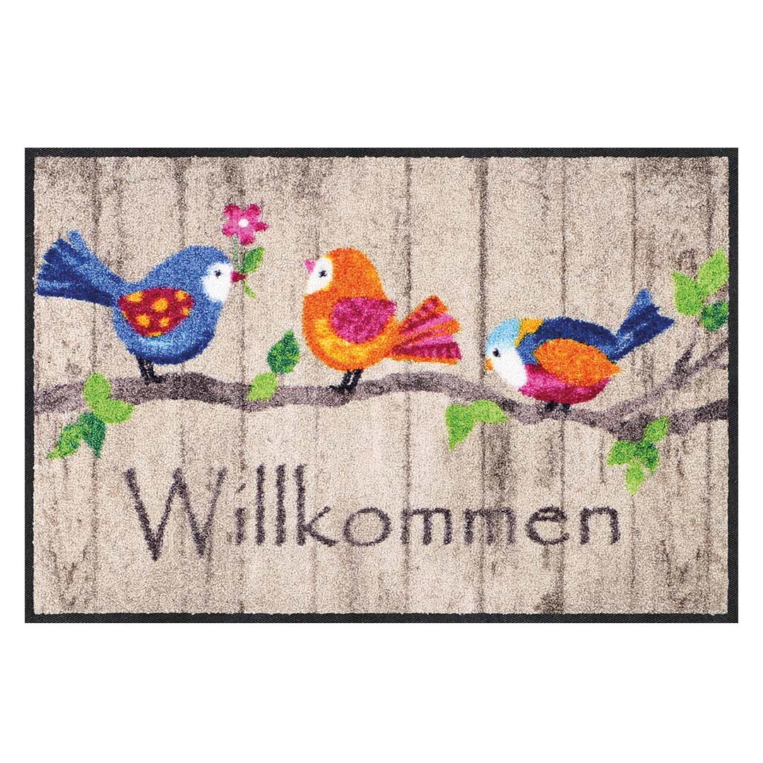 salonloewe birds wood freisteller 90199