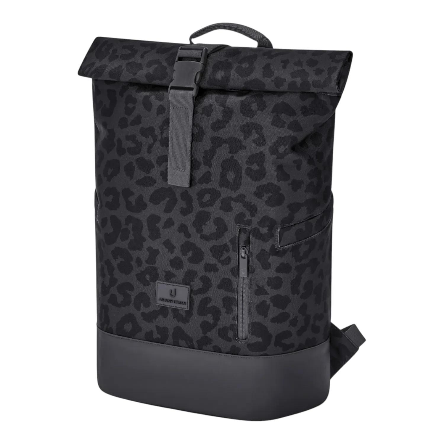 Johnny Urban - Luca Medium Rolltop Rucksack grey leo