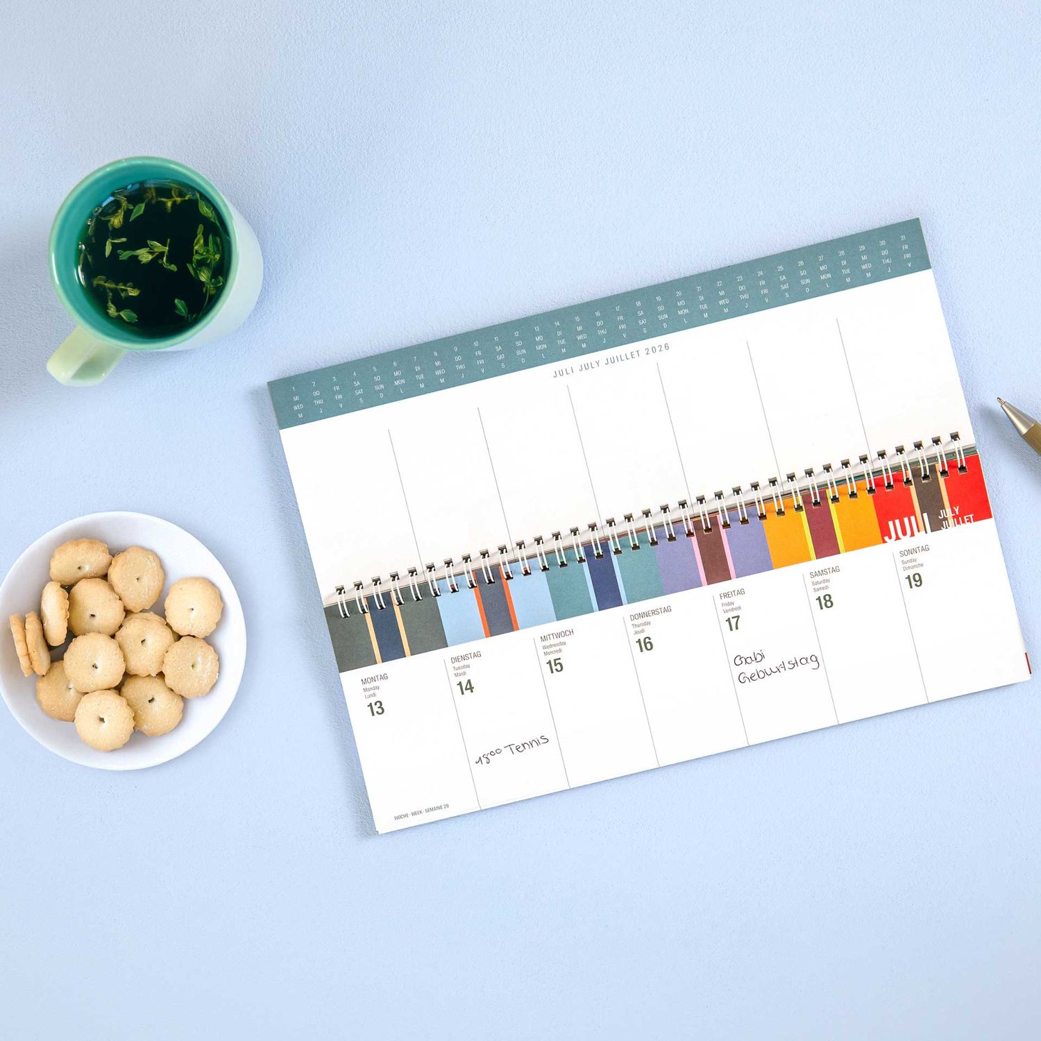 REMEMBER - Wochenplaner 2026