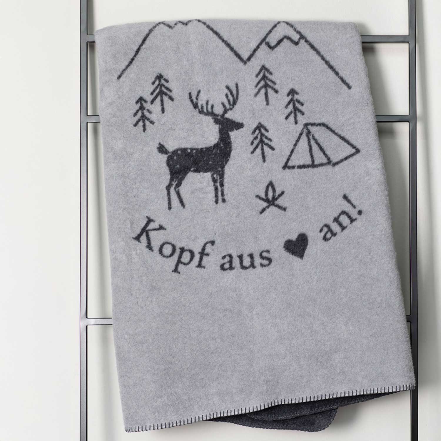 David Fussenegger - Savona Decke Kopf aus graphit