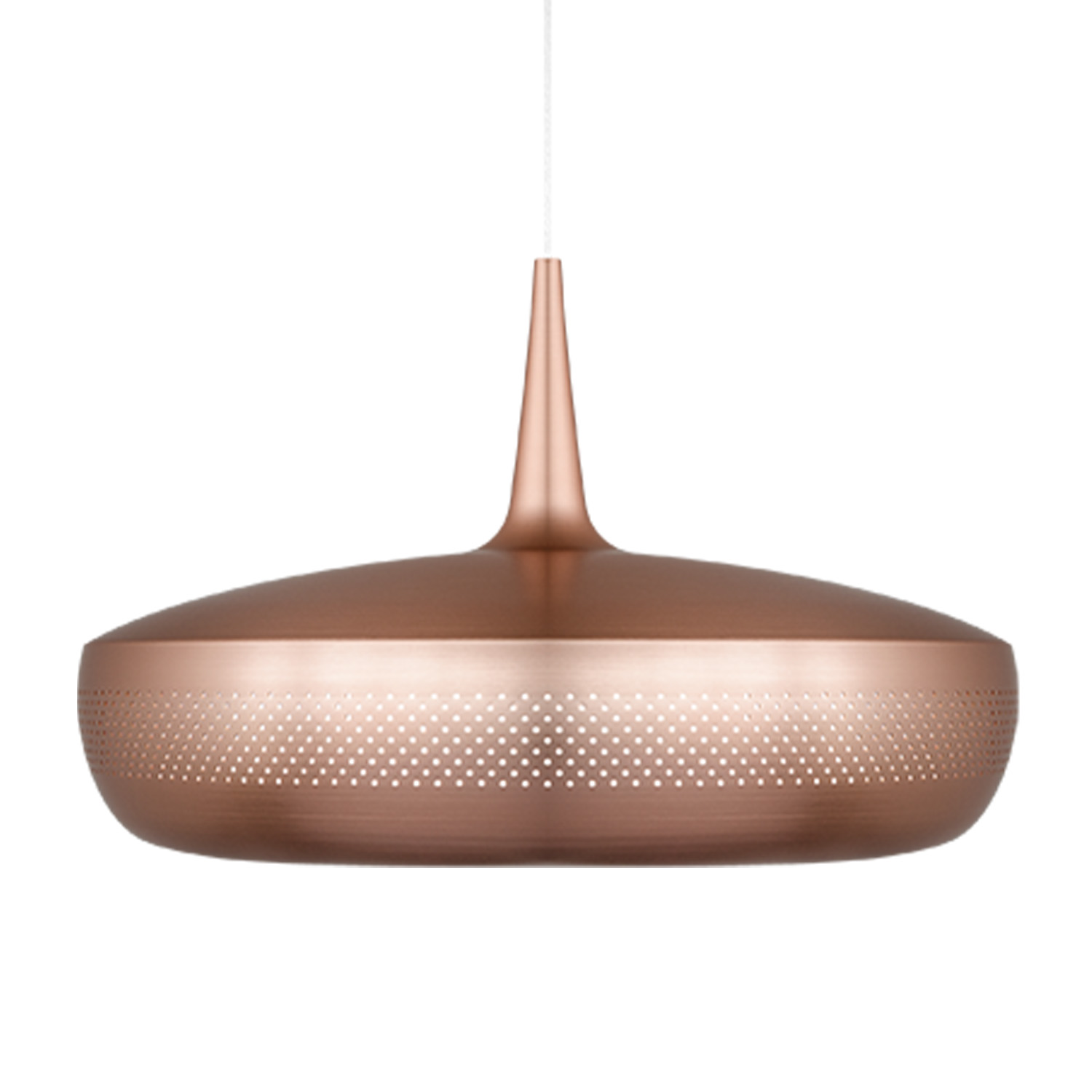 Kupfer gebrstet Kabel wei Clave Dine Umage Leuchte