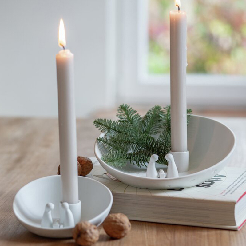 Räder Design - Kerzenschale Krippe groß