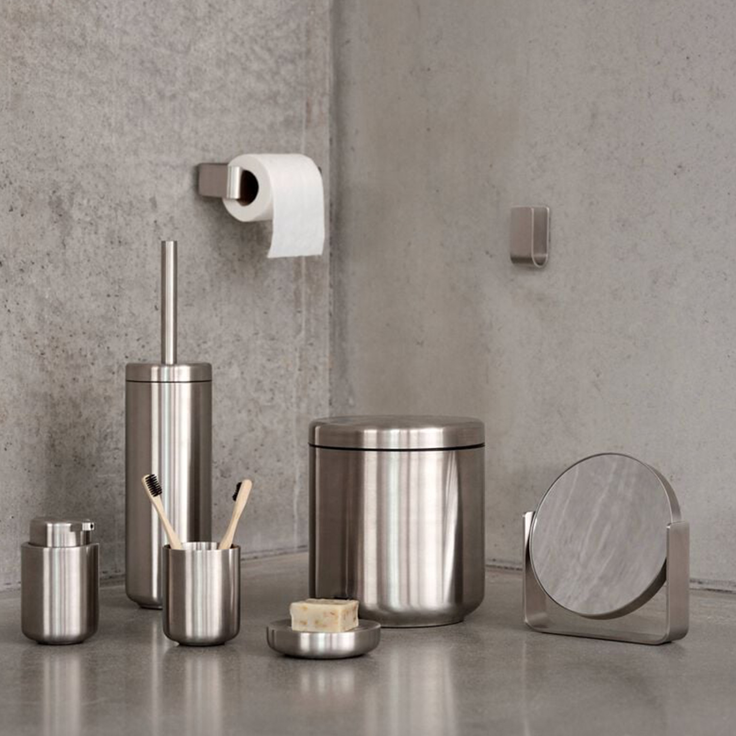 Zone Denmark - Ume Tischspiegel Stahl