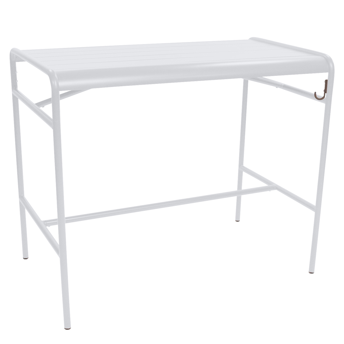 fermob luxembourg hoher tisch 126 baumwollweiss 01 64411
