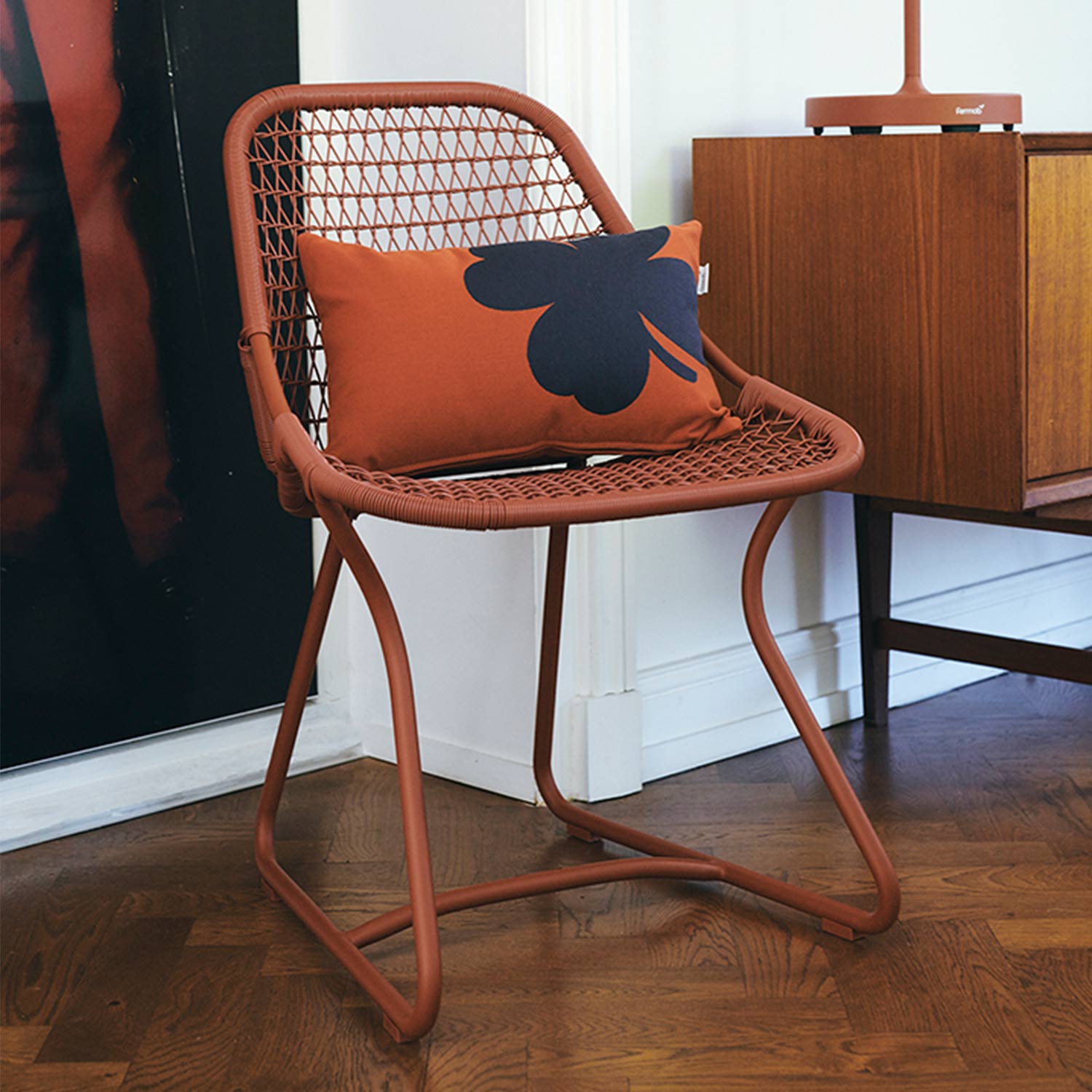 fermob sixties stuhl ockerrot dekoration interior 64831