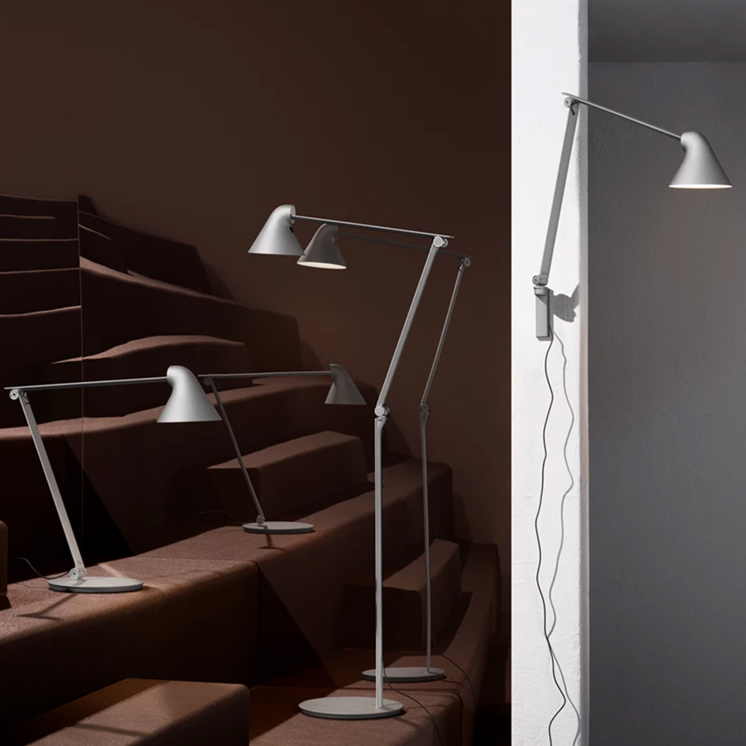 Louis Poulsen - NJP Stehleuchte black