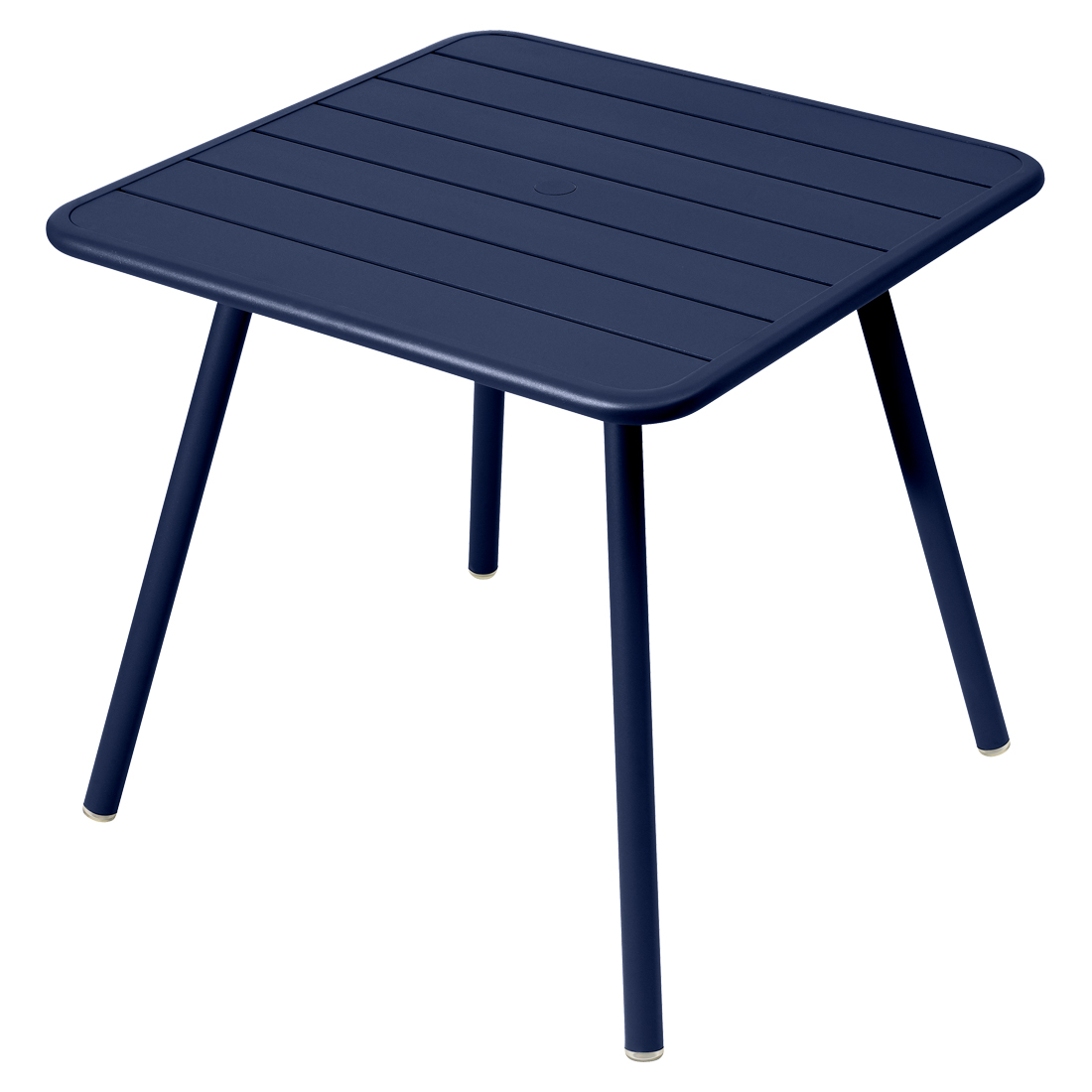 fermob luxembourg tisch 80cm abyssblau 64525