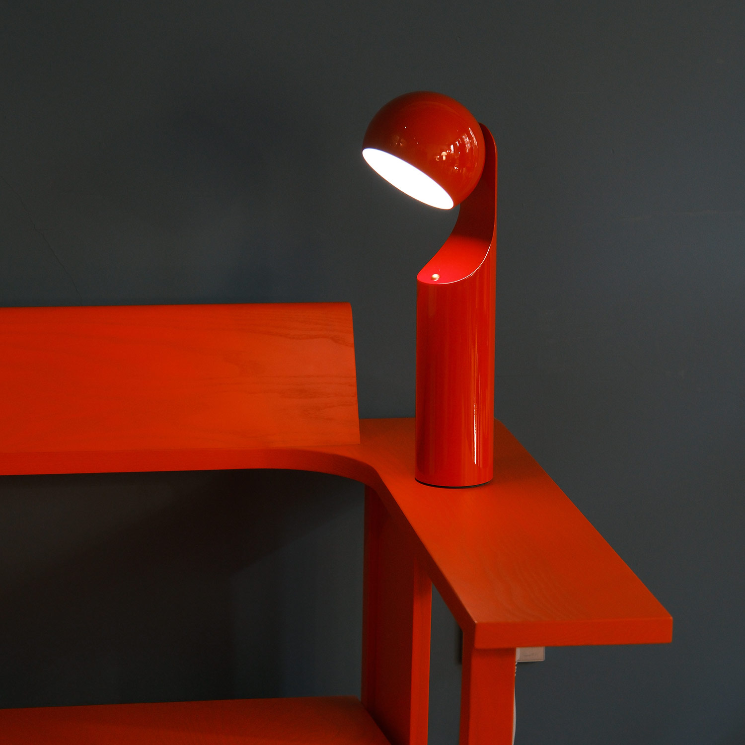 Fine Lumens - MONO Lampe forest green