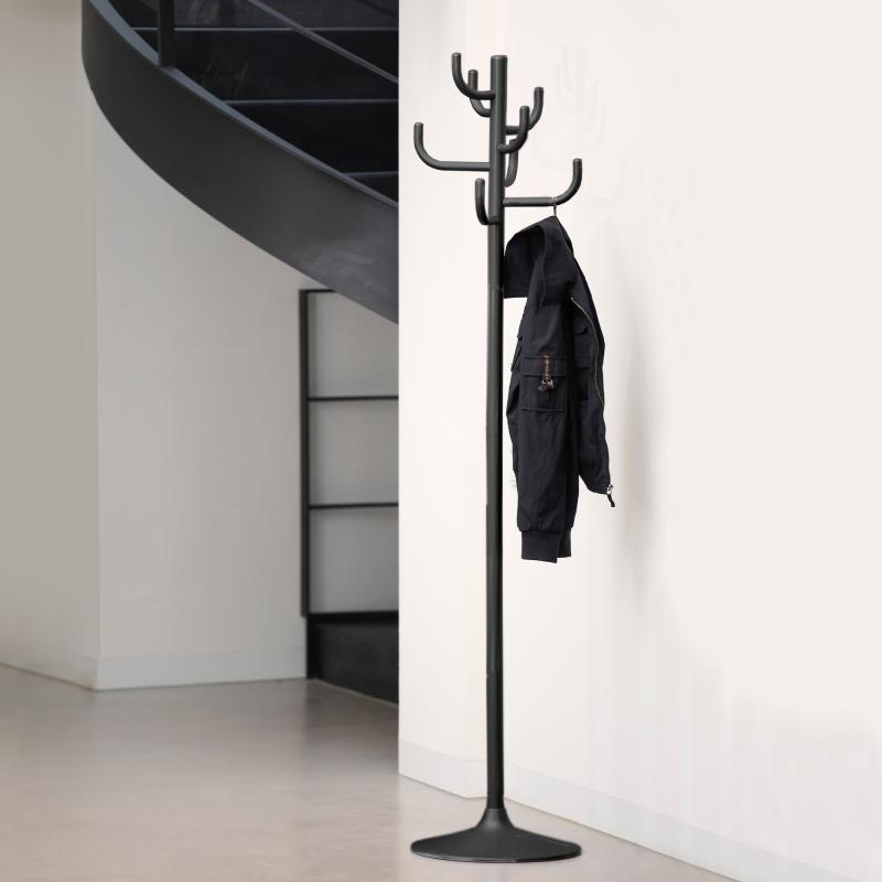 jan kurtz flur kleiderstaender kaktus schwarz 51078