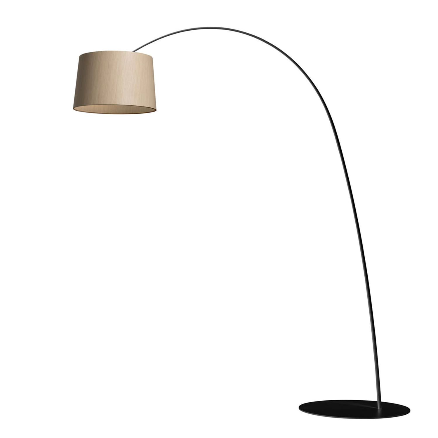 foscarini twiggy wood stehleuchte schwarz 63774