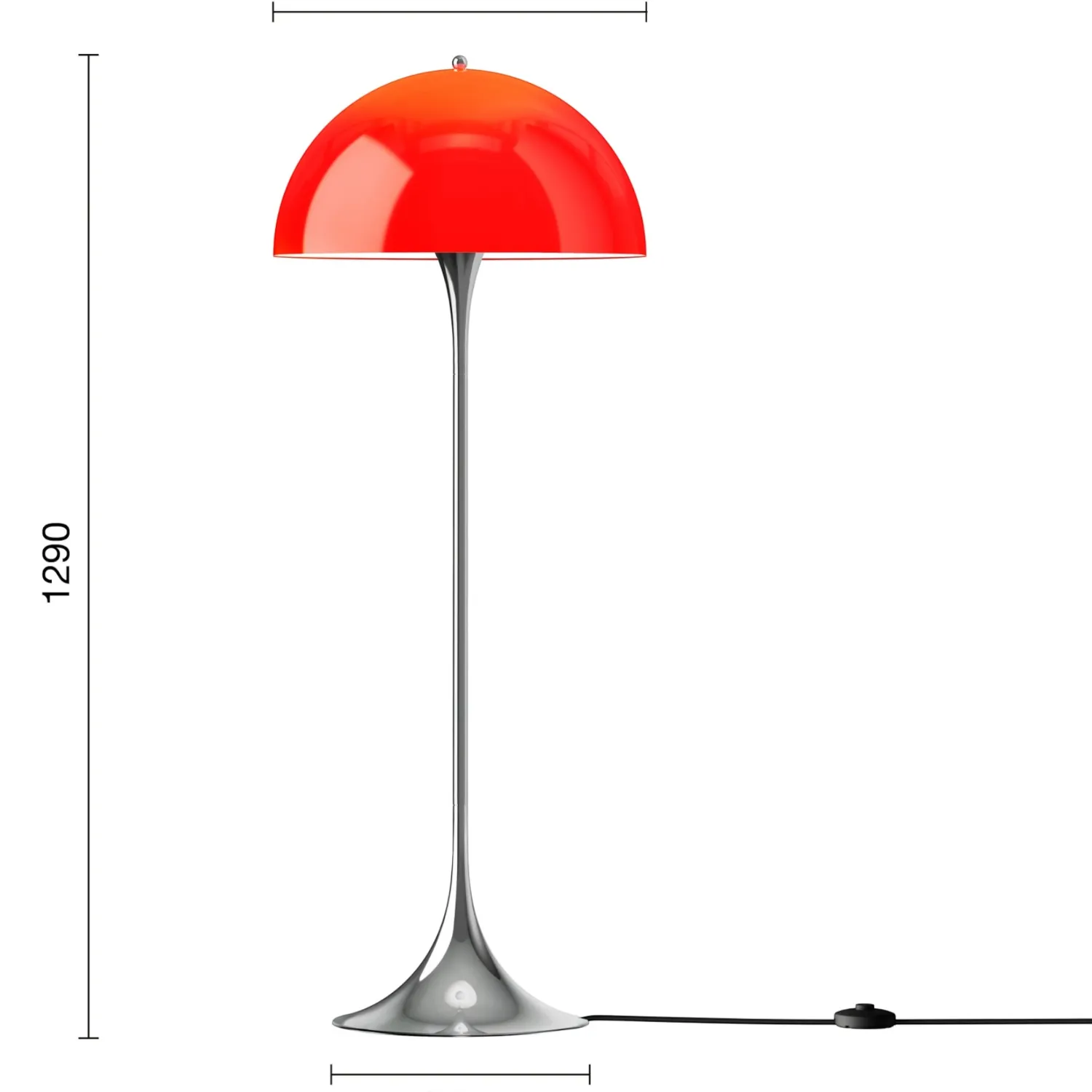 Louis Poulsen - Panthella 500 The Originals opal red