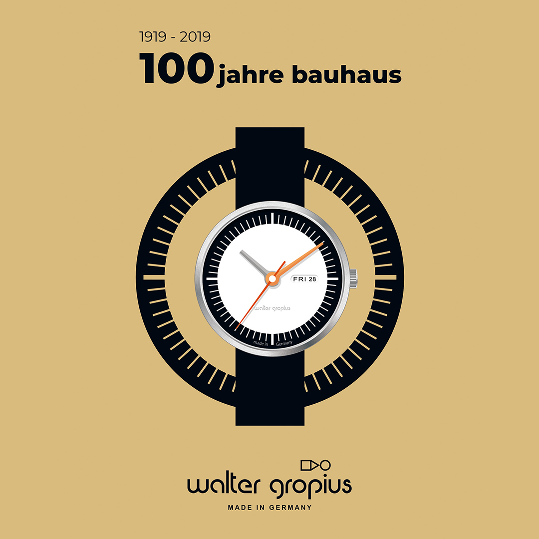 walter gropius uhr bauhaus 100 jahre 70037