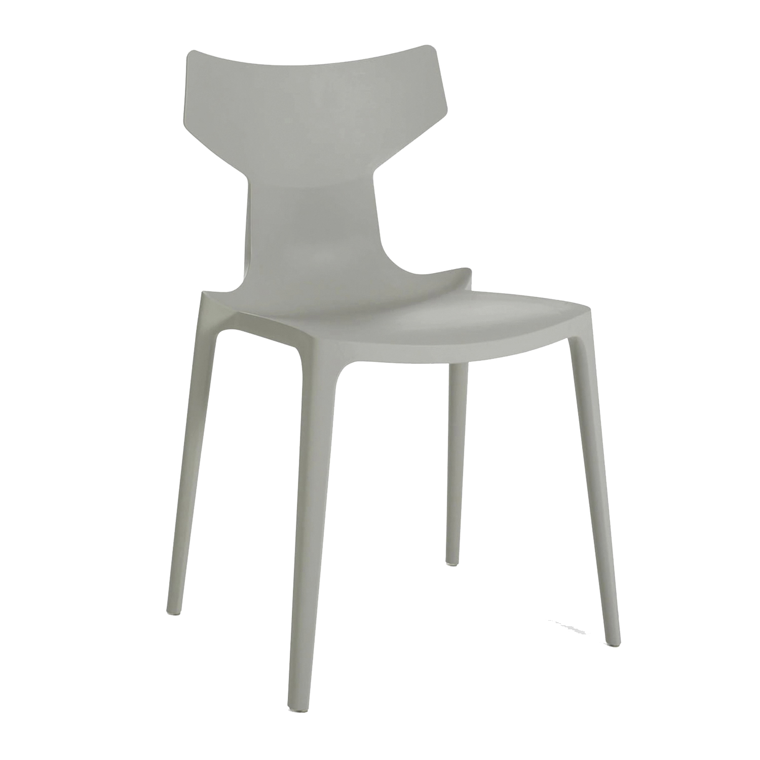 kartell re chair grau 79081