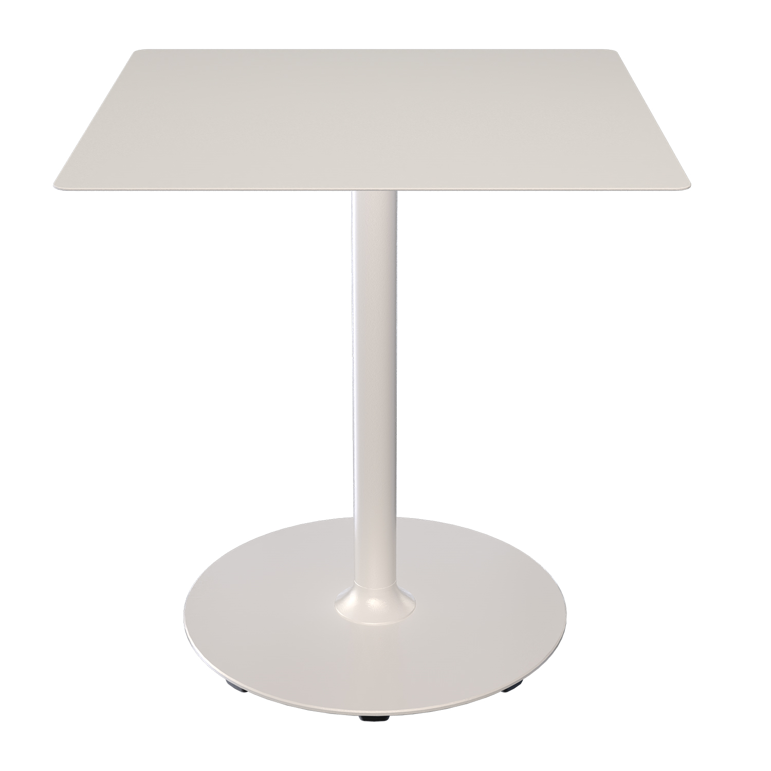 hoe pico 70x70 rund muted white 24303 4308 100518