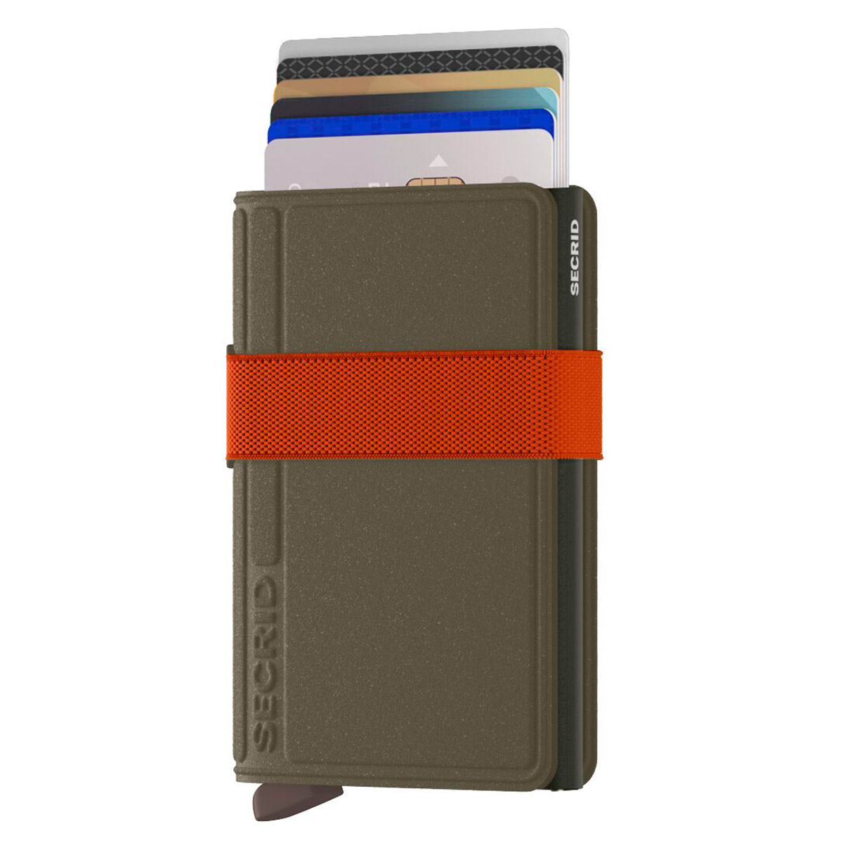 secrid Bandwallet Liba green orange mit karten 105257