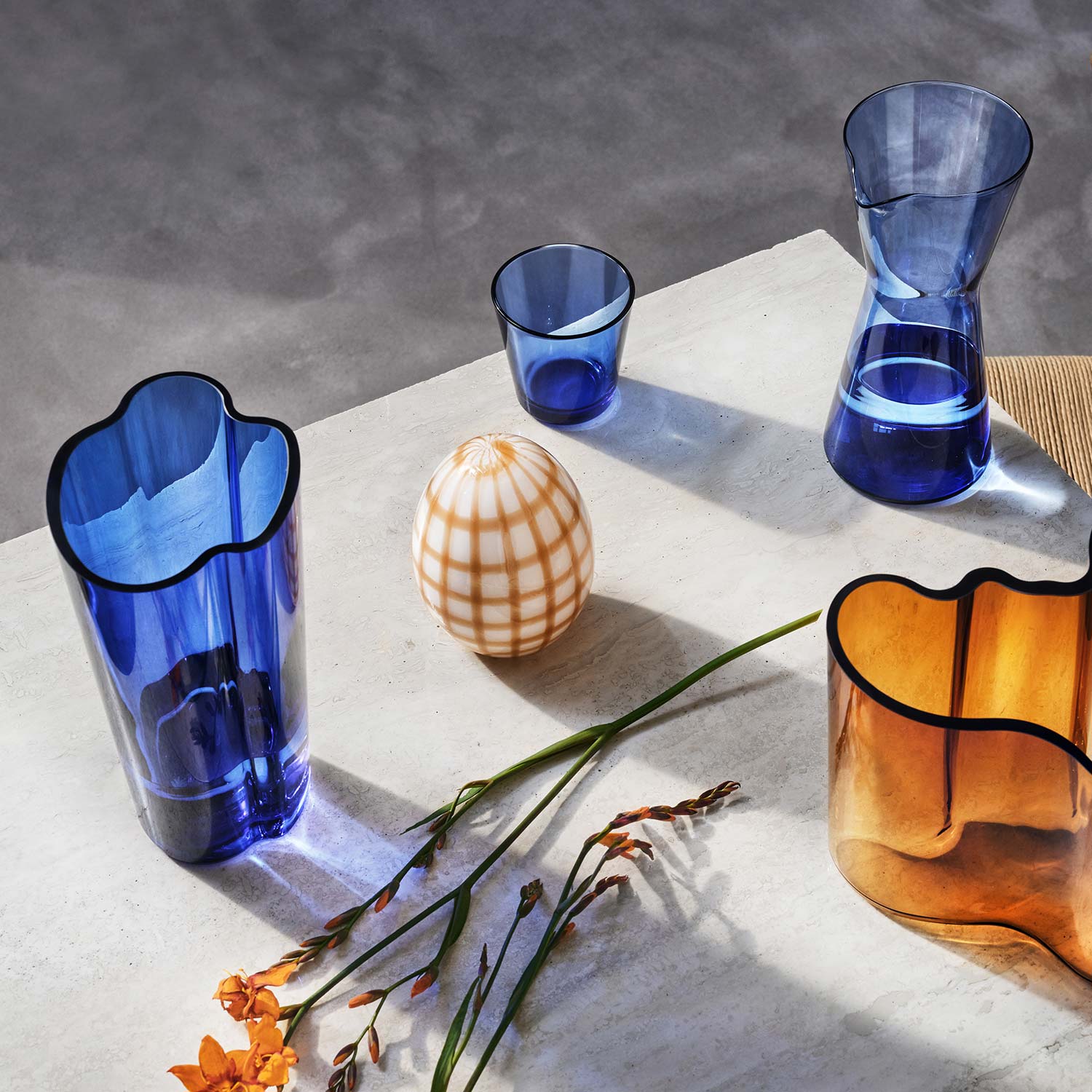 iittala Aalto blumenvase 220 mm ultramarine 103201