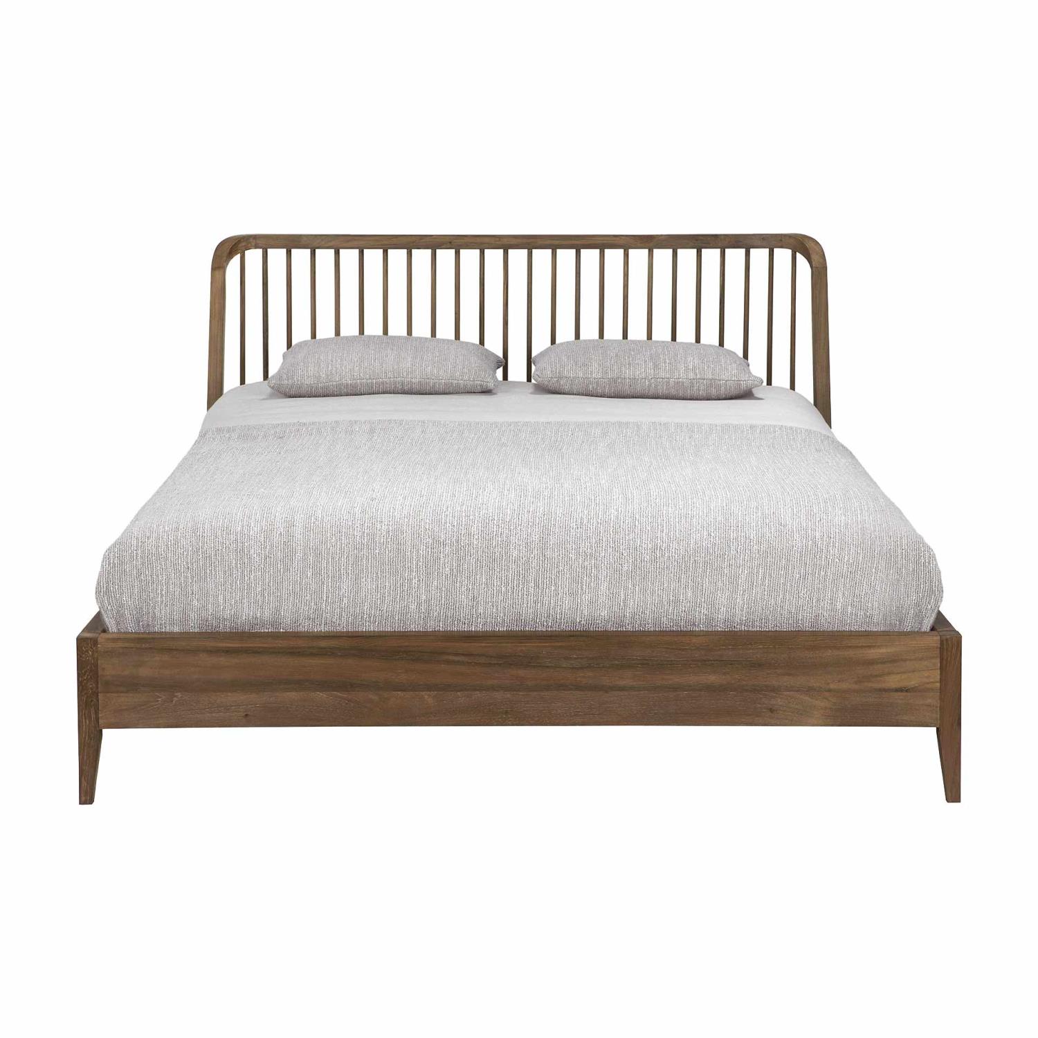 ethnicraft spindle bett teakklein 93104
