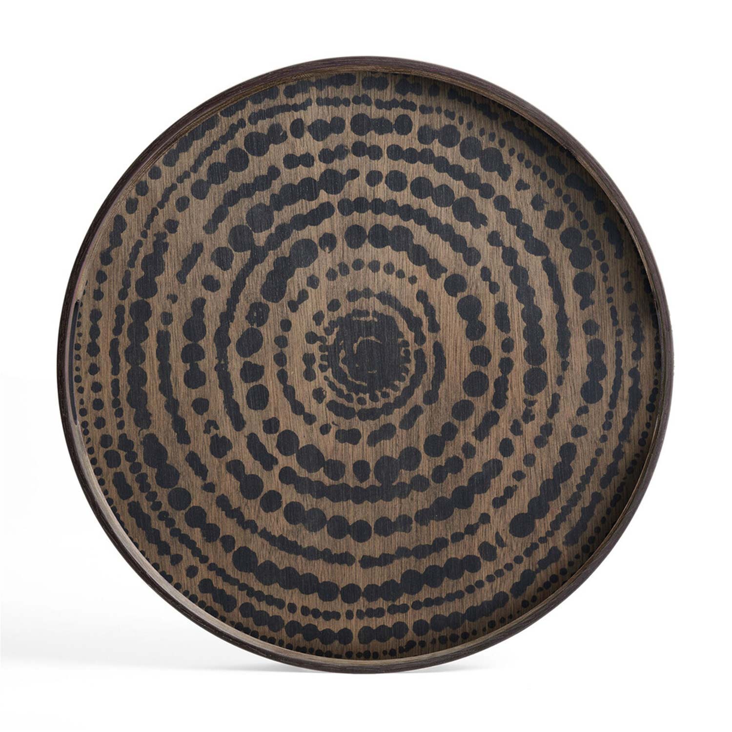 notre monde black beads tray S 35896