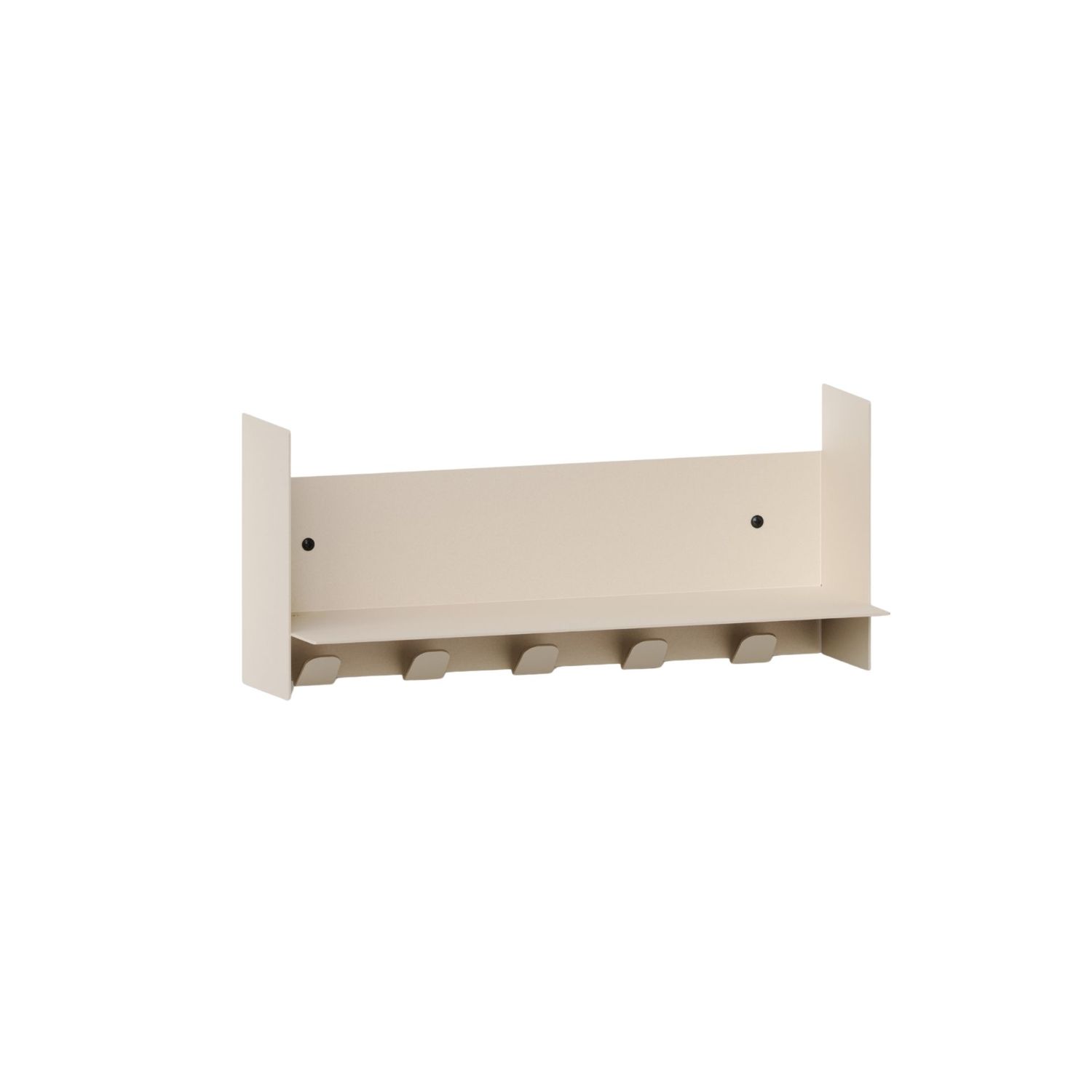 Tiptoe - PLI Wandgarderobenregal 45x15 cm weiss creme