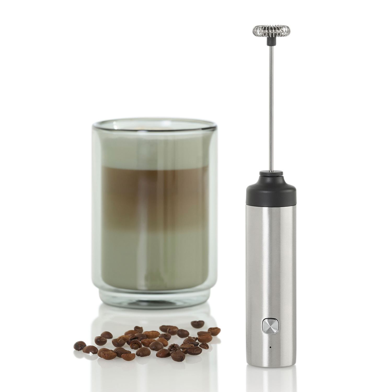 AdHoc - Moro Milch- / Saucenschäumer Kunststoff dark grey