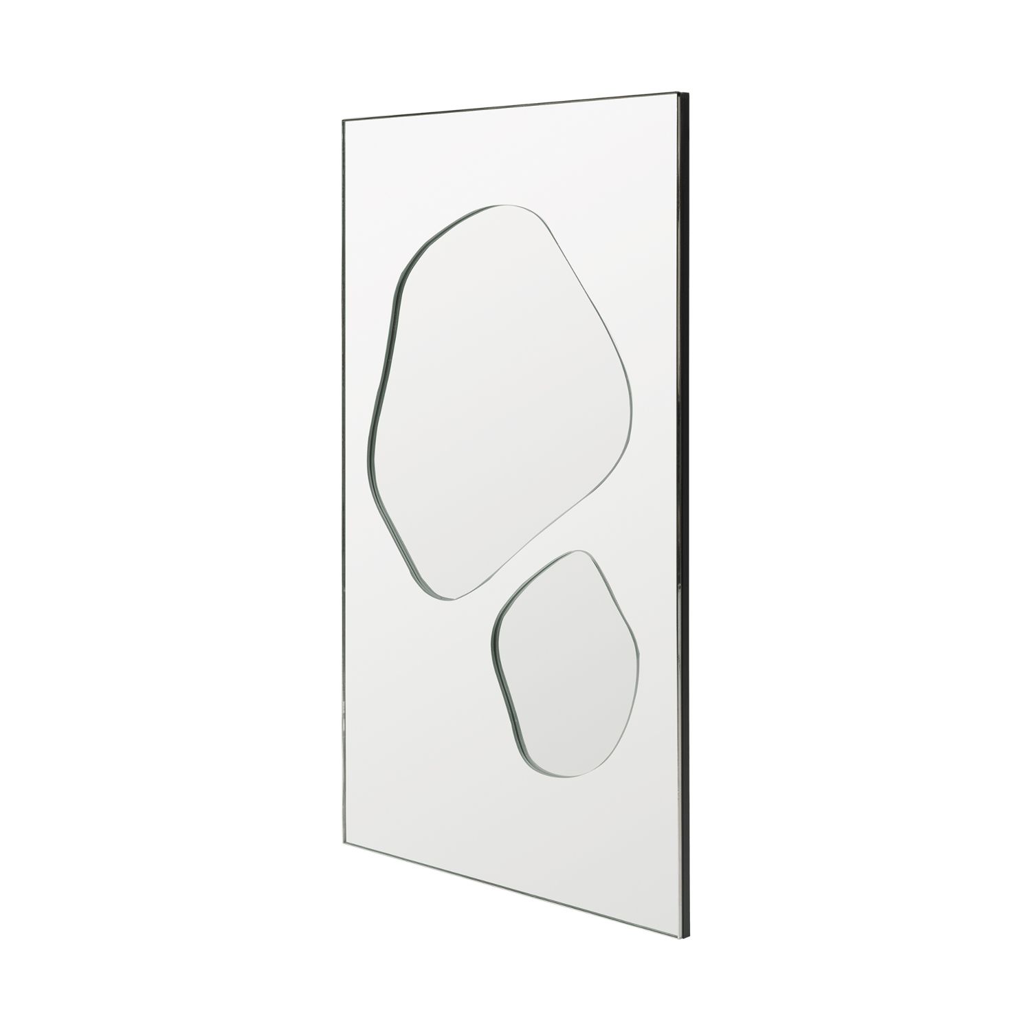 Ferm Living - Folia chrom Spiegel H 82 cm