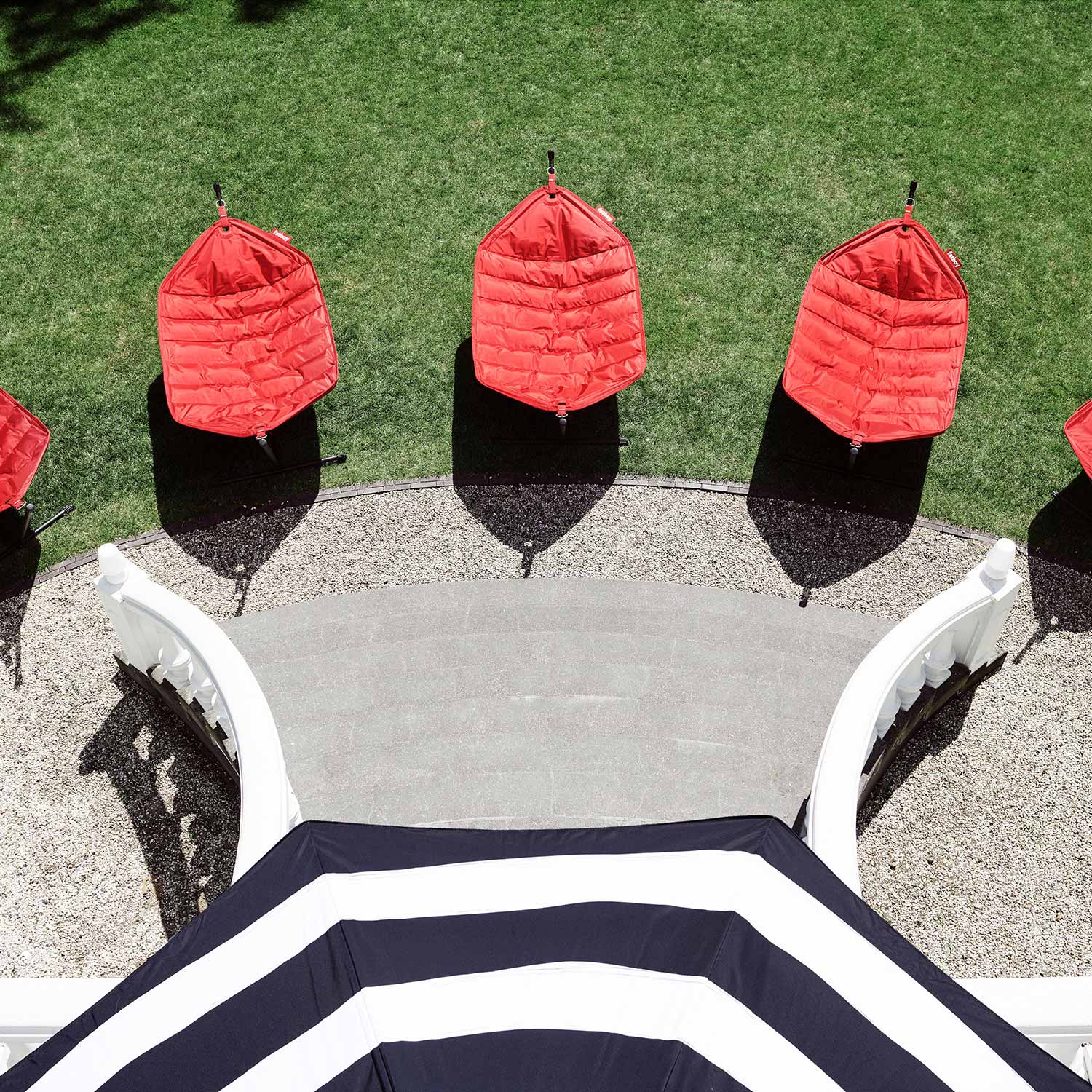 fatboy kissen haengematte rot pool 94706