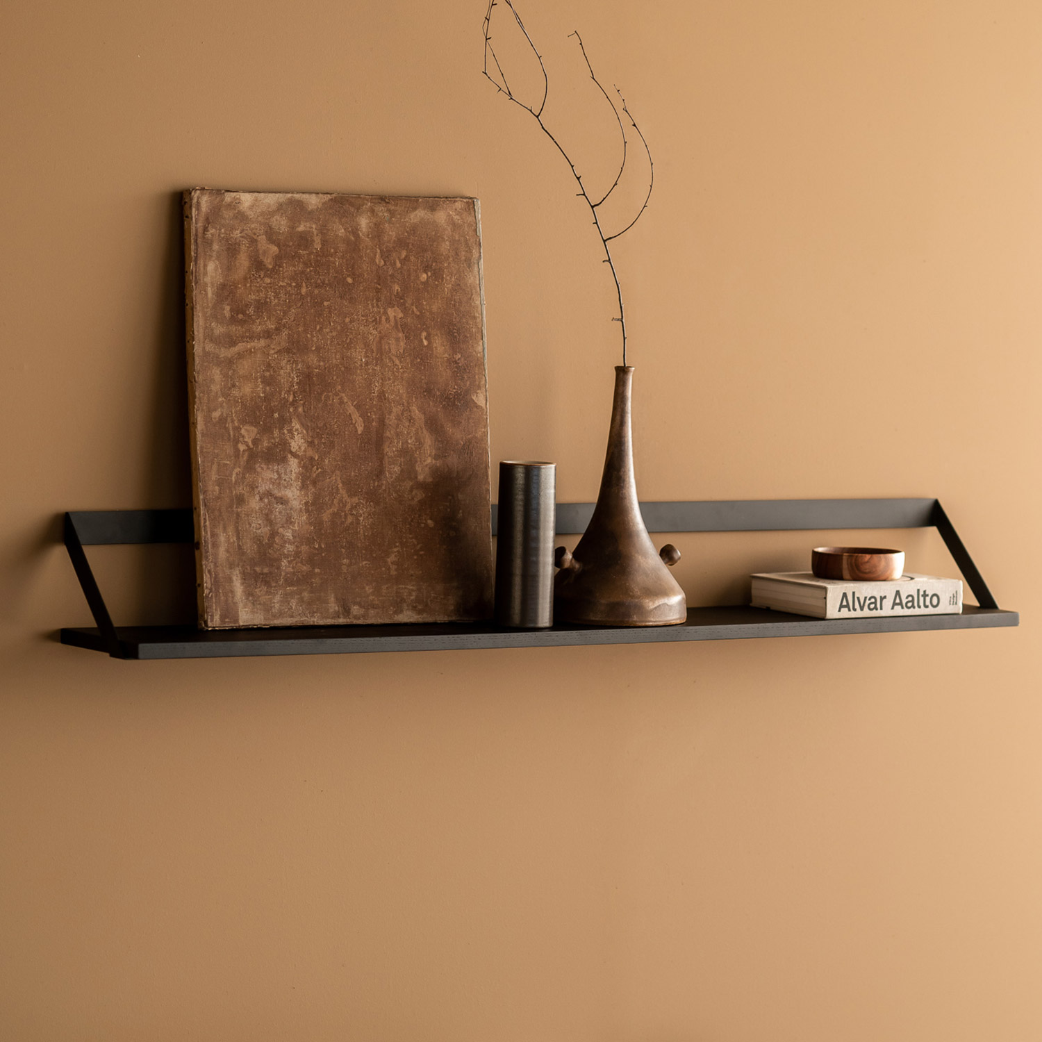  ethnicraft ribbon wandregal schwarz 84079