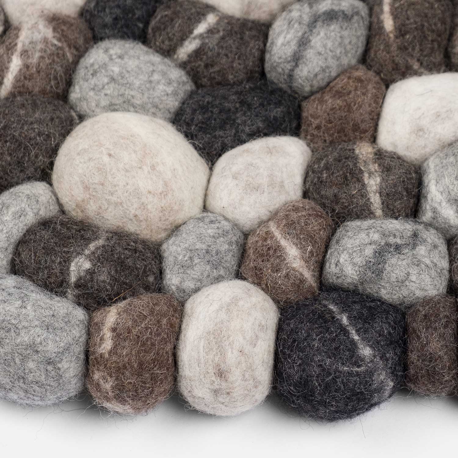 myfelt hardy filzkugelteppich rund nah 52014