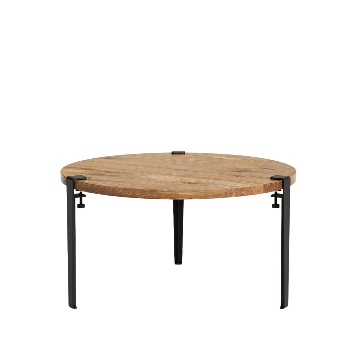 Tiptoe - Couchtisch rund Ø 80 cm aus recyceltem Altholz
