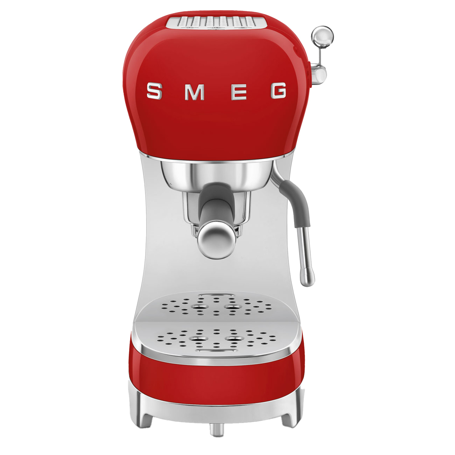 smeg espressomaschine ecf02 rot 95340