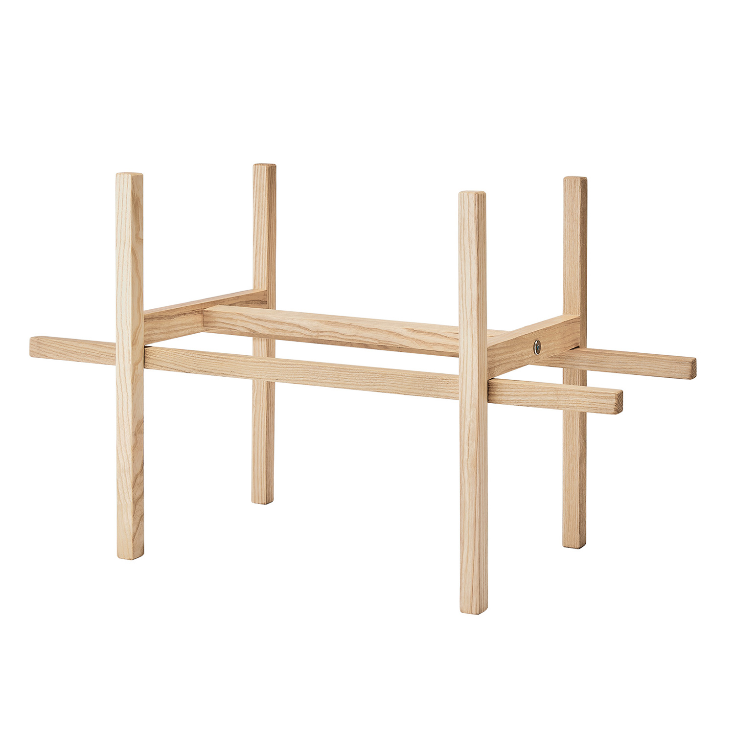 squarely stand wide natural ash 77287