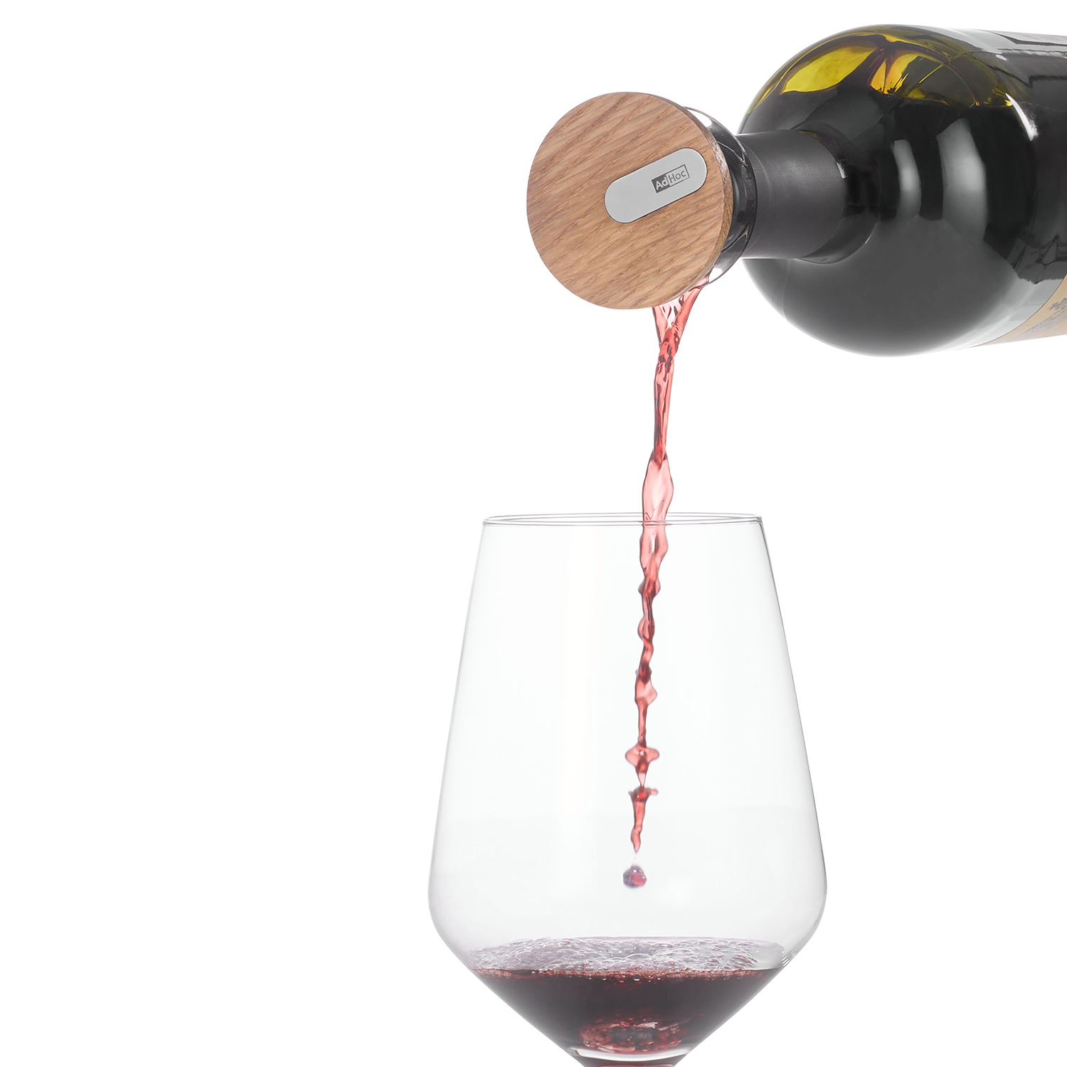 AdHoc Flaschenverschluss und ausgiesser CasQ 2 FV82 mit glas 98277
