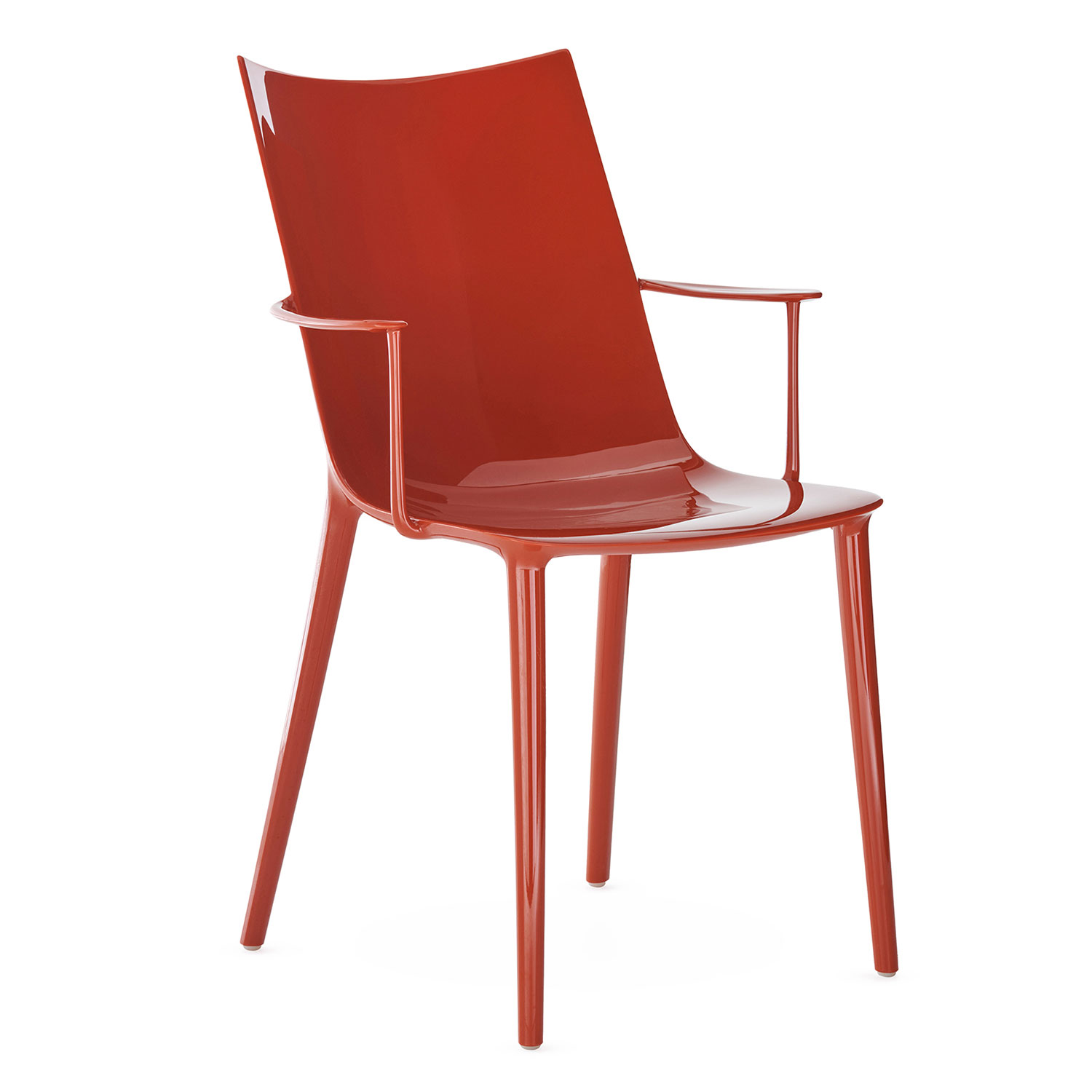 Kartell - H.H.H. Stuhl Hochglanz orange