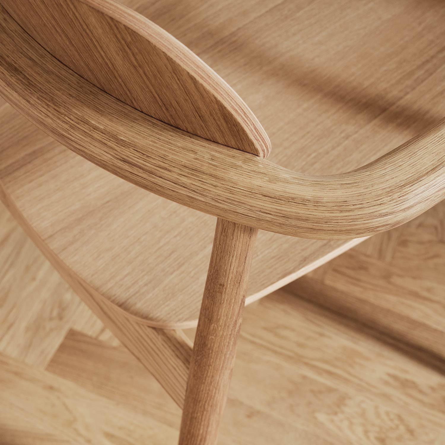 Ro Collection - Regatta Stuhl schwarzer Lack